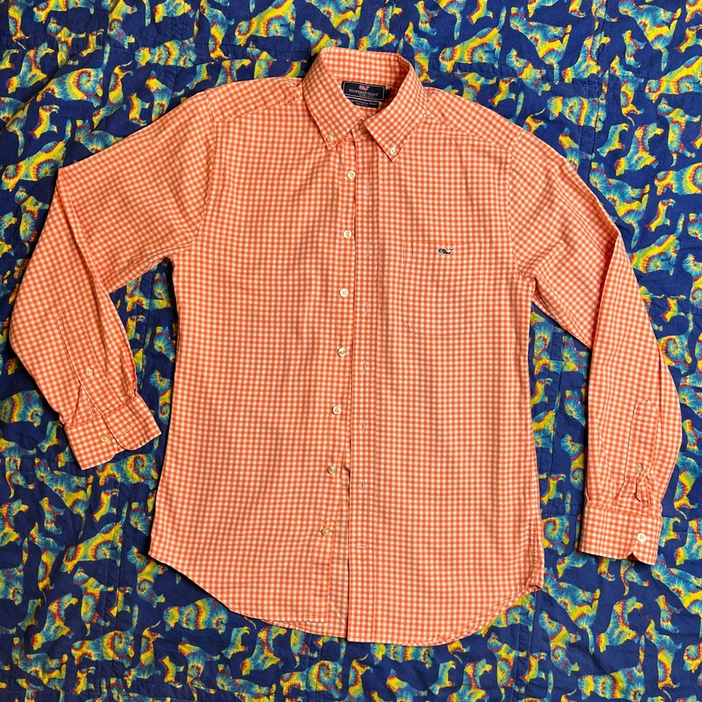 Vineyard Vines Men’s Slim Fit Tucker Shirt - Small